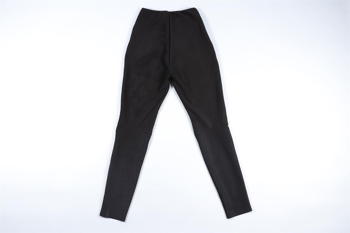 COMMANDO BLACK VELVET LEGGINGS SMALL