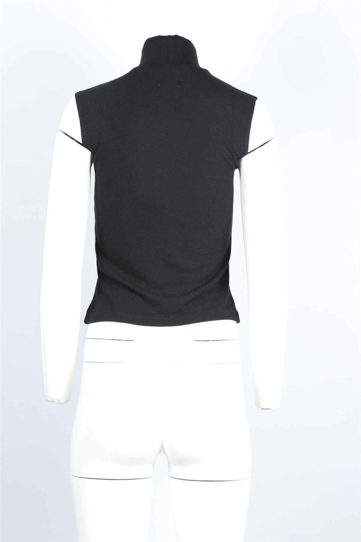 LESET BLACK JERSEY TOP SMALL