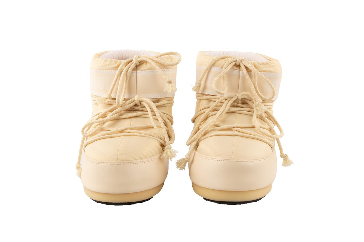 MOON BOOT CREAM SHELL BOOTS EU 39-41 UK 6-8 US 9-11