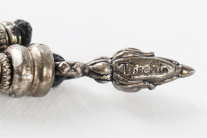 TURCHIN JEWELRY BLACK EYERING NECKLACE
