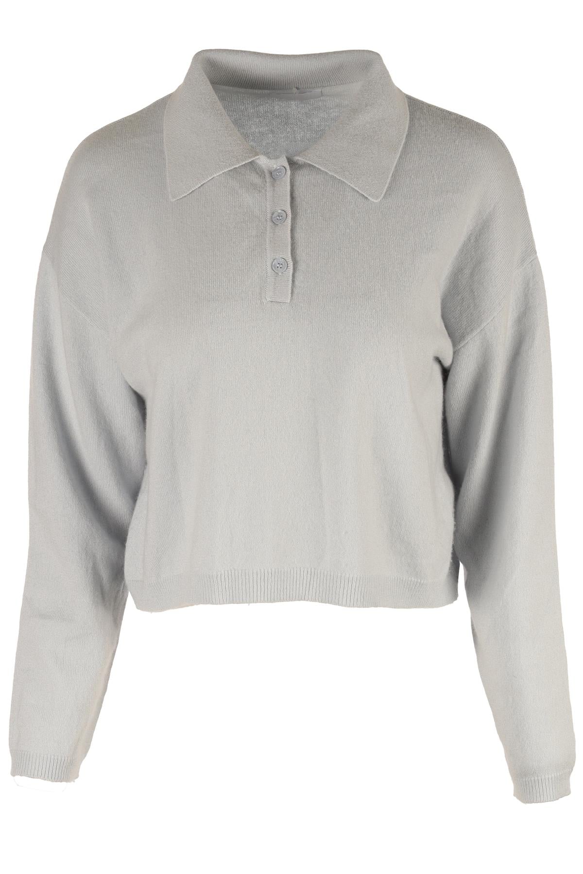SABLYN BLUE CASHMERE TOP SMALL