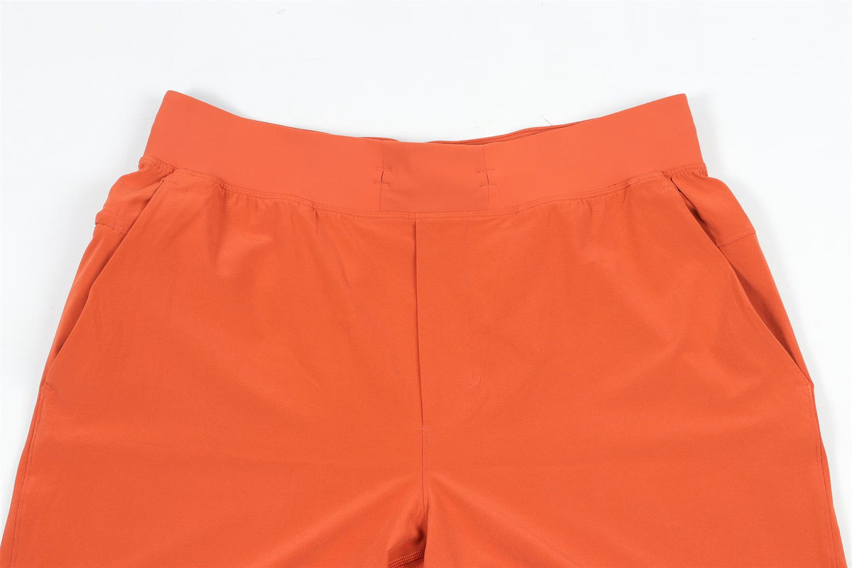 LULULEMON ORANGE MEN'S SHORTS LARGE