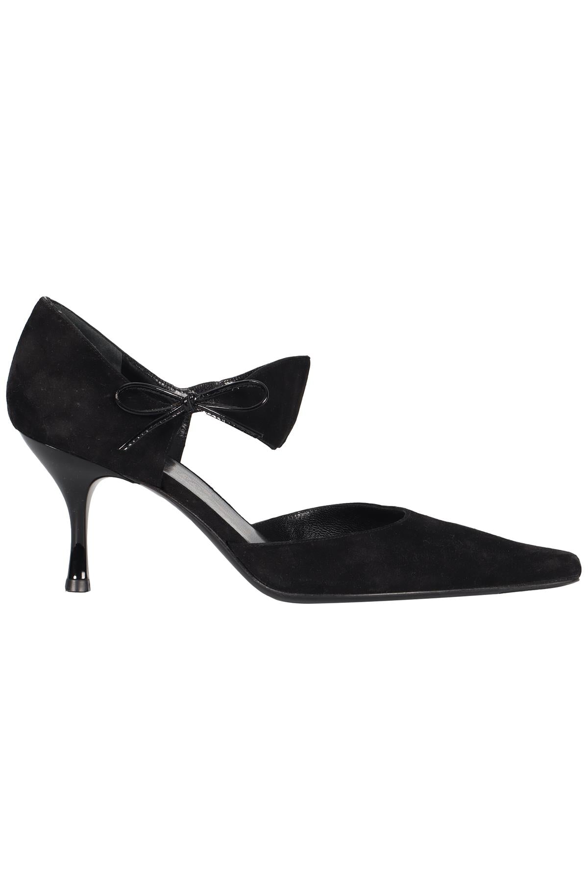 SALVATORE FERRAGAMO SUEDE PUMPS EU 36.5 UK 3.5 US 6.5