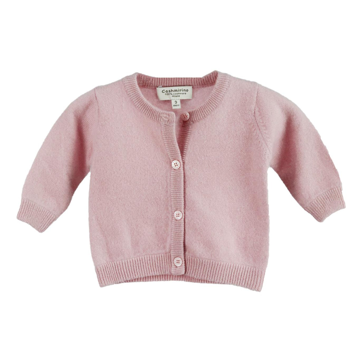 CASHMIRINO BABY GIRLS CASHMERE CARDIGAN 3 MONTHS