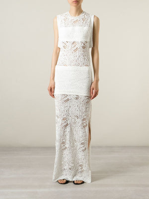 IRO FELIANE LACE DRESS FR 36 UK 8