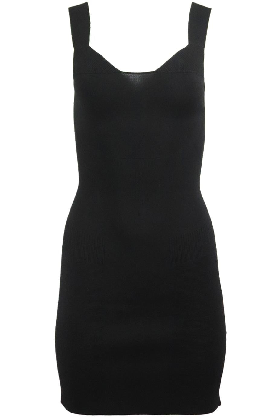 AZ FACTORY STRETCH KNIT MINI DRESS SMALL