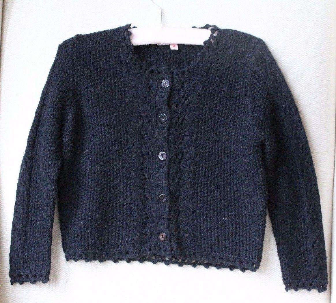 BONPOINT BABY SOFTNESS WOOL CARDIGAN 4 YEARS
