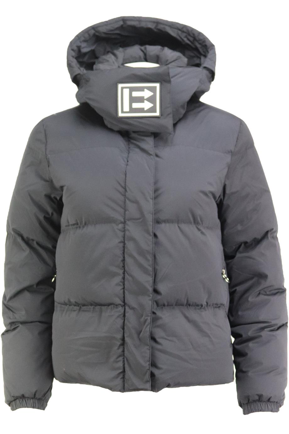OFF-WHITE C/O VIRGIL ABLOH PRINTED QUILTED SHELL DOWN JACKET IT 38 UK 6