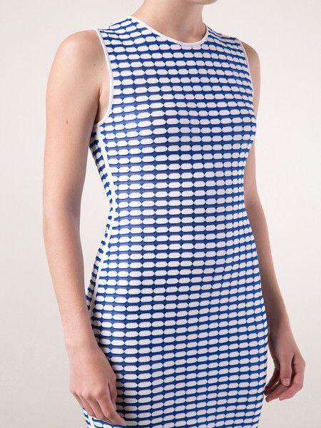 ALEXANDER WANG OPTIC TANK DRESS XS