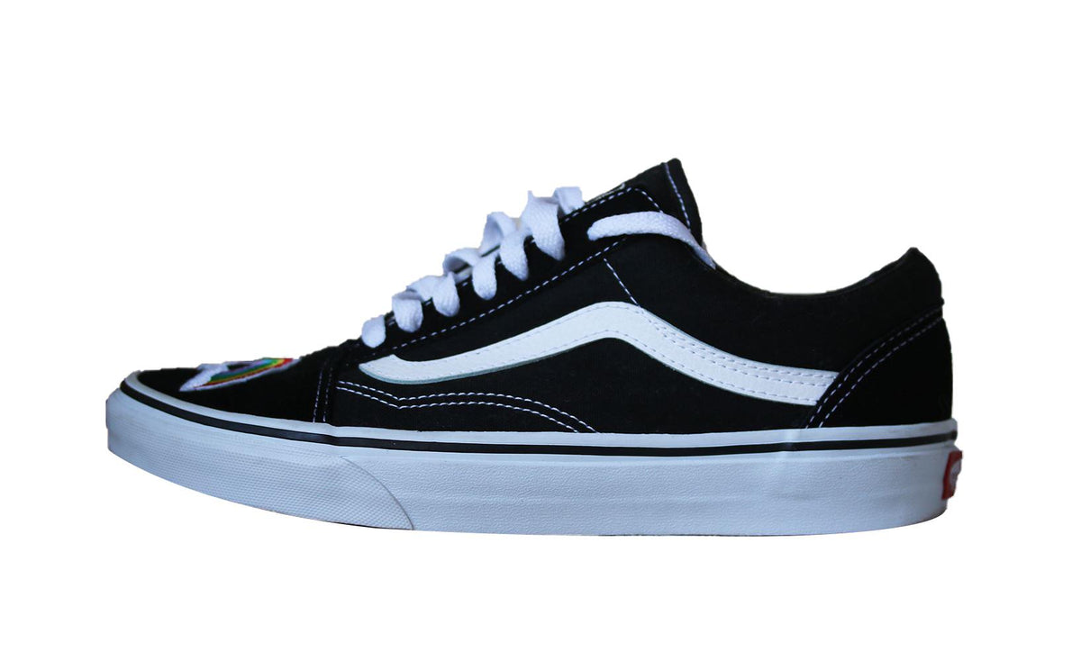 VANS OLD SKOOL EMBROIDERED CUSTOM SNEAKERS EU 38.5 UK 5.5 US 8