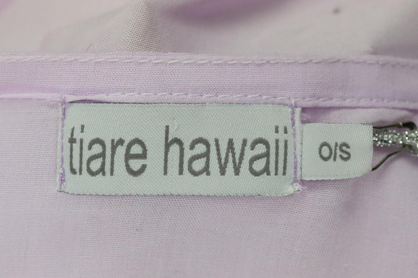 TIARE HAWAII EMBROIDERED VOILE ROBE ONE SIZE