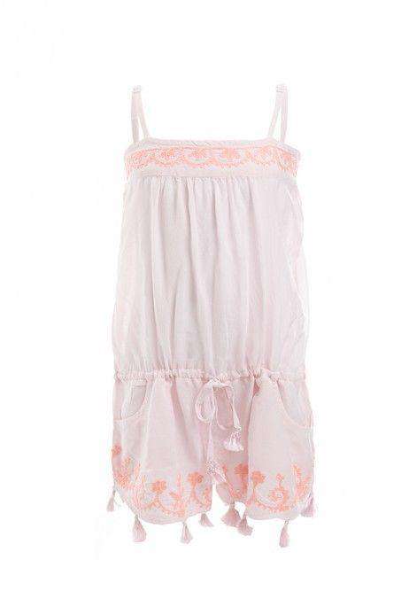 MELISSA ODABASH KIDS BABY EISHA PINK PLAYSUIT ROMPER 2 YEARS