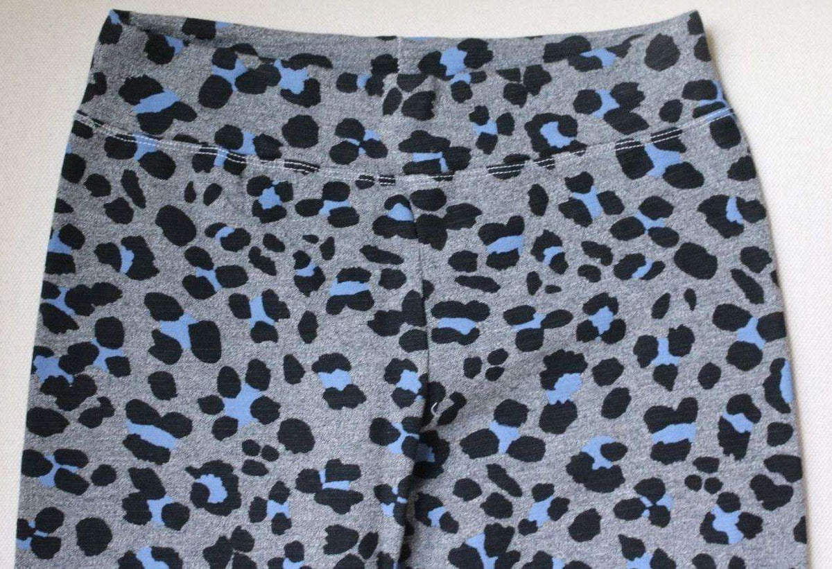 SUNDRY SLIM-FIT LEOPARD PRINT LEGGINGS UK 8