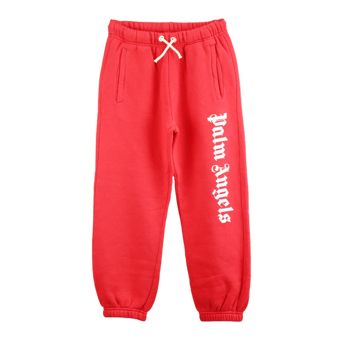 PALM ANGELS KIDS GIRLS LOGO COTTON TRACK PANTS 8 YEARS