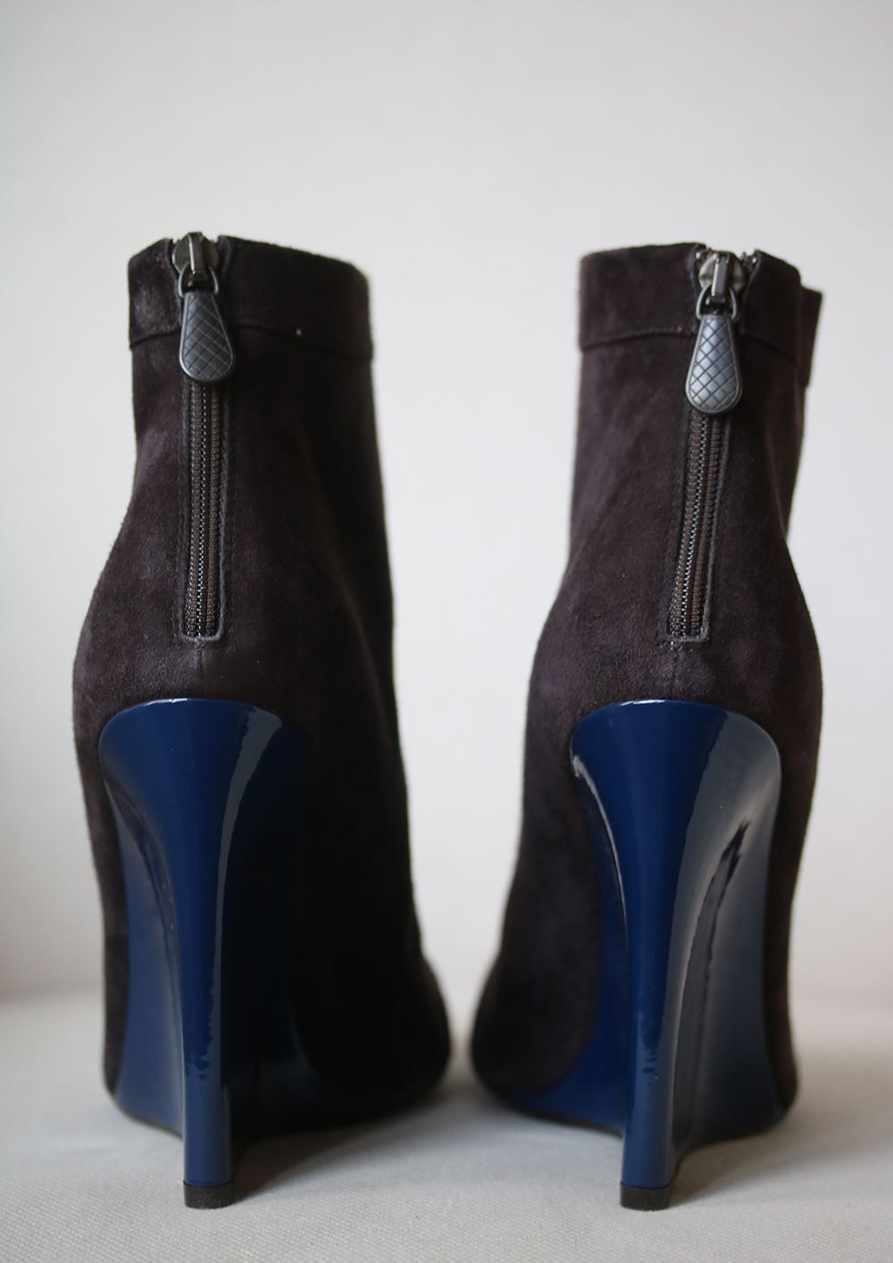 BOTTEGA VENETA SUEDE WEDGE BOOTS EU 39.5 UK 6.5 US 9.5