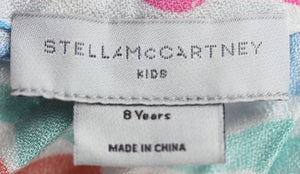 STELLA MCCARTNEY KIDS GIRLS STRIPED SHORTS 8 YEARS