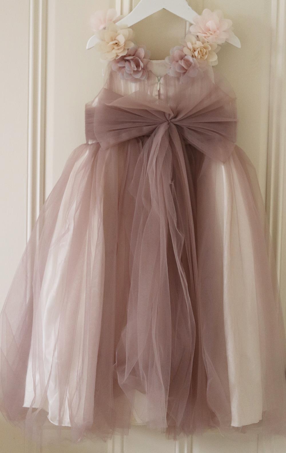 ROMANO PRINCESS KIDS GIRLS SATIN AND TULLE DRESS 6 YEARS