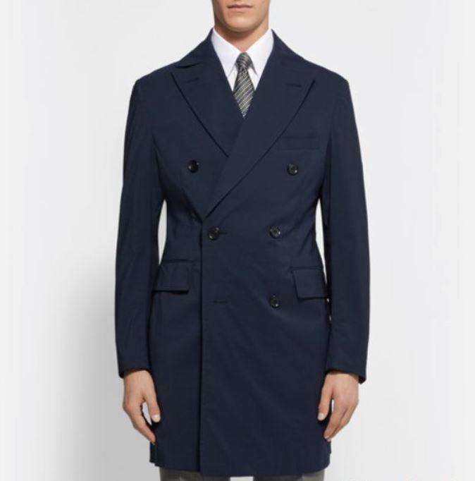 THOM SWEENEY MADDOX WOOL-BLEND OVERCOAT
