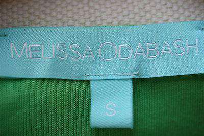 MELISSA ODABASH COVERUP GREEN ZOE KAFTAN MAXI DRESS SMALL