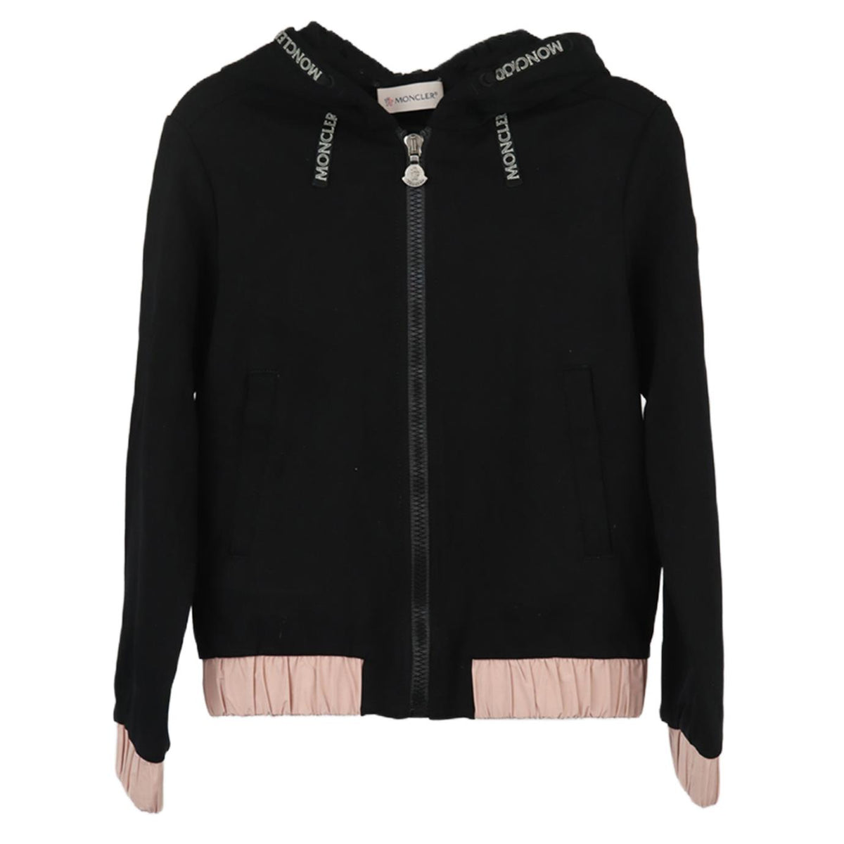MONCLER KIDS GIRLS COTTON HOODIE 8 YEARS