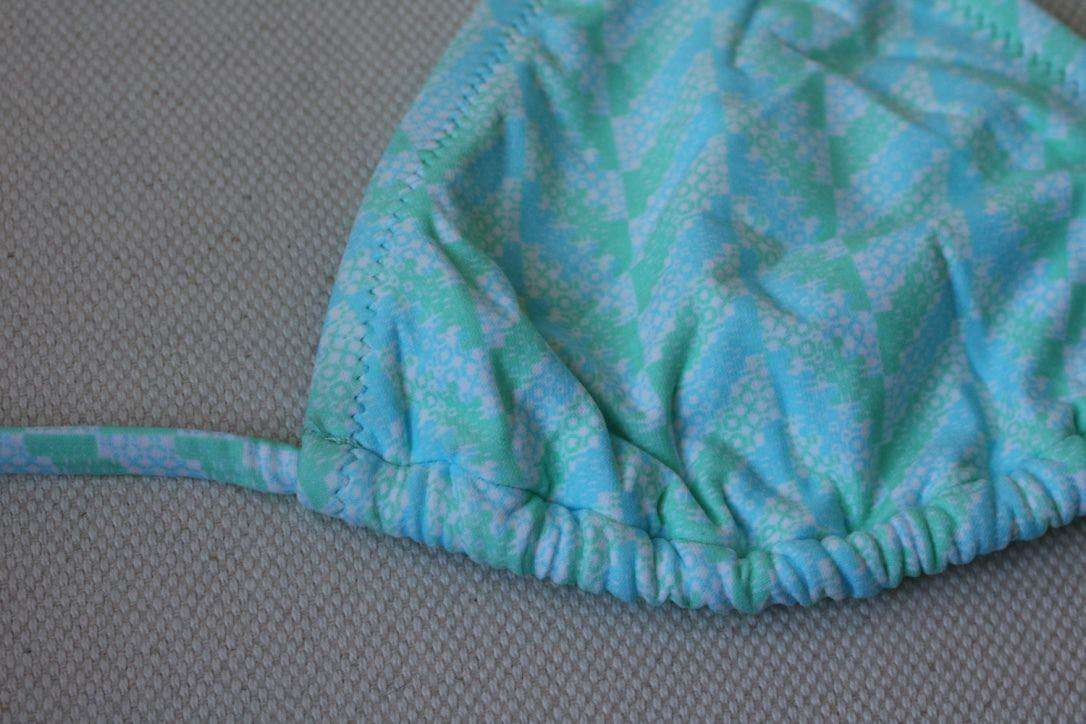 MELISSA ODABASH PORTUGAL AQUA PRINT BIKINI UK 10/14