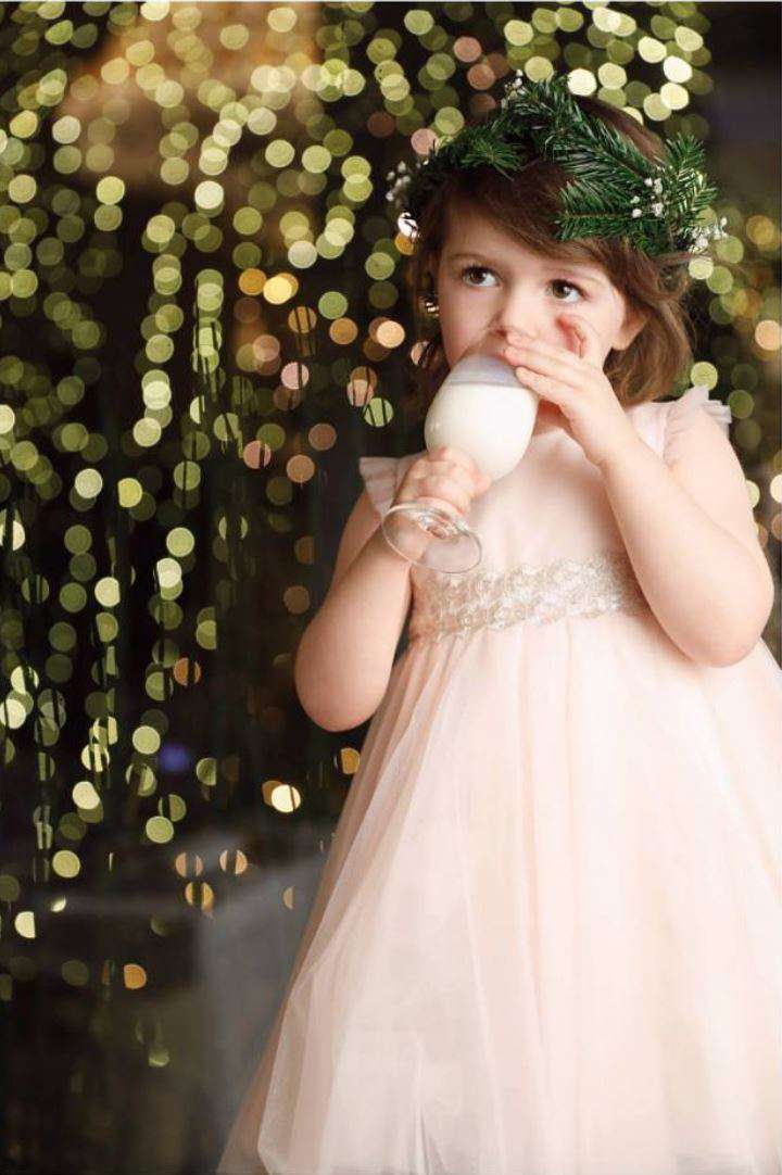 TARTINE ET CHOCOLAT GIRLS PINK CEREMONY DRESS 4 YEARS