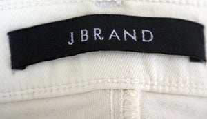 J BRAND CROPPED RAIL MID RISE SKINNY JEANS IN TROPEZ W25 UK 6/8