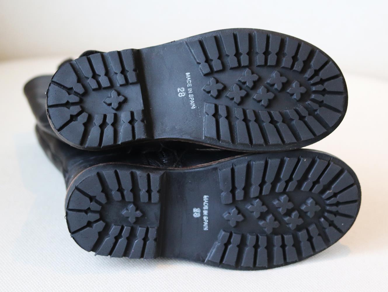 BONPOINT KIDS GIRLS LEATHER BOOTS EU 28 UK 10