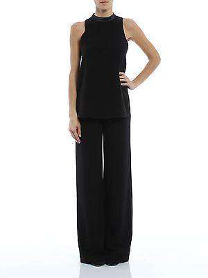 ALEXANDER WANG SILK NECKLINE TOP US 4 UK 8