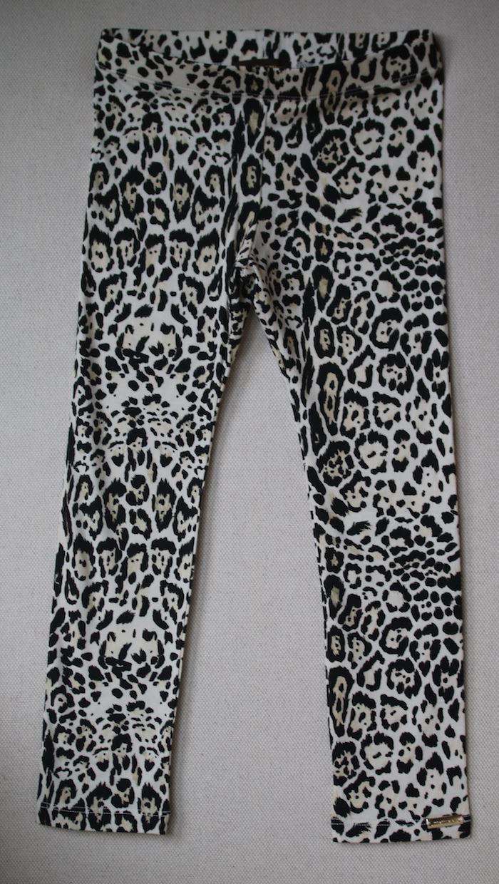 ROBERTO CAVALLI GIRLS LEOPARD PRINT LEGGINGS 4 YEARS