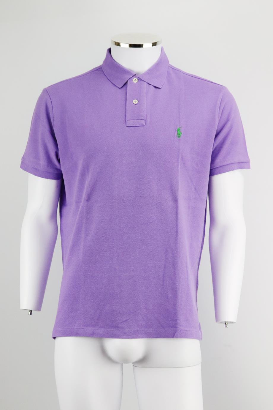 POLO RALPH LAUREN MEN'S CUSTOM FIT COTTON PIQUÉ POLO SHIRT LARGE