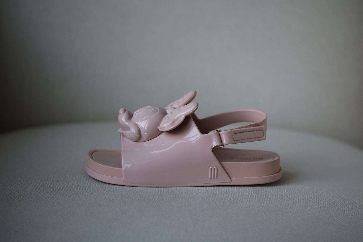 MINI MELISSA GIRLS MICKEY AND MINI MOUSE JELLY SANDALS EU 27 UK 9