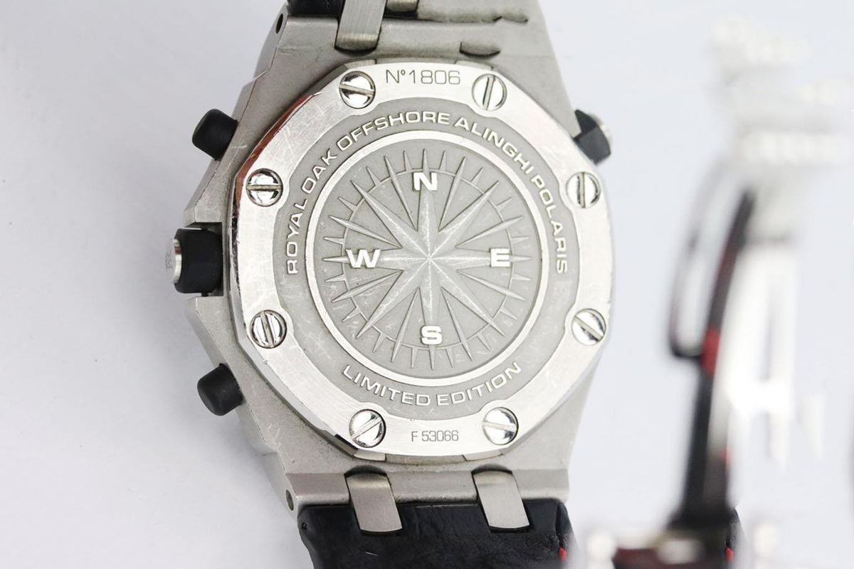 AUDEMAR PIGUET ROYAL OAK OFFSHORE CHRONOGRAPH 42MM ALINGHI POLARIS WRIST WATCH