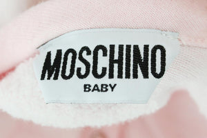 MOSCHINO BABY GIRLS CLOUD COTTON BABYGROW 9-12 MONTHS