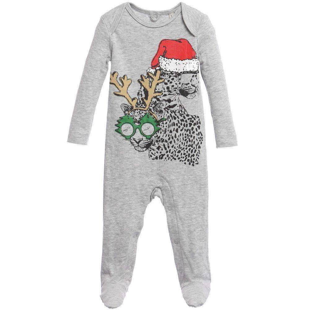 STELLA MCCARTNEY KIDS BABY RUFUS CHRISTMAS BABYGROW 6 MONTHS