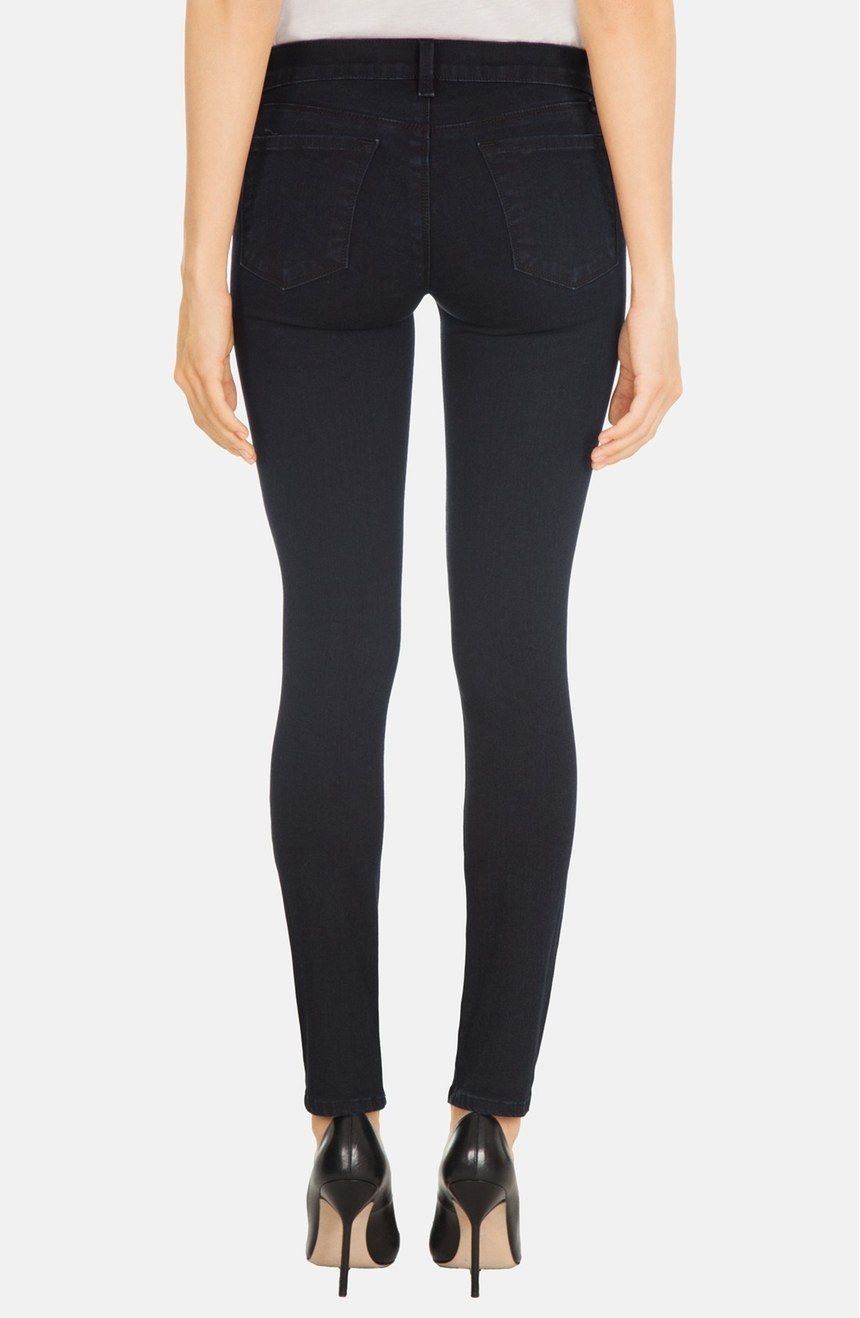 J BRAND SKINNY LEG STRETCH JEANS IN BLUEBIRD W25 UK 6/8