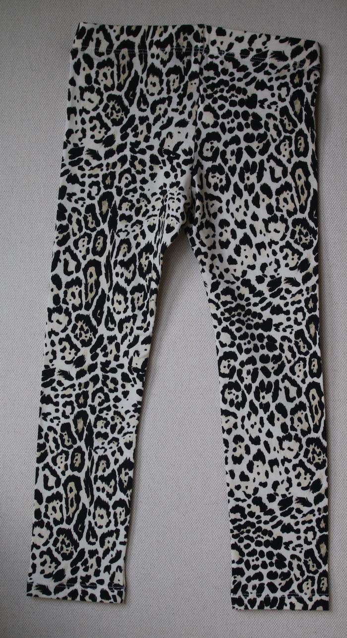 ROBERTO CAVALLI GIRLS LEOPARD PRINT LEGGINGS 4 YEARS