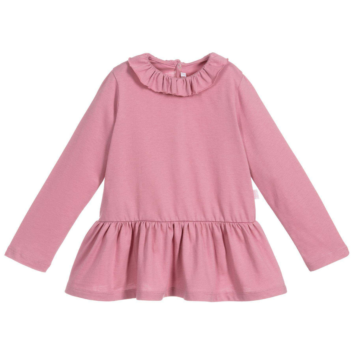 IL GUFO KIDS GIRLS RUFFLE COTTON TOP 6 YEARS