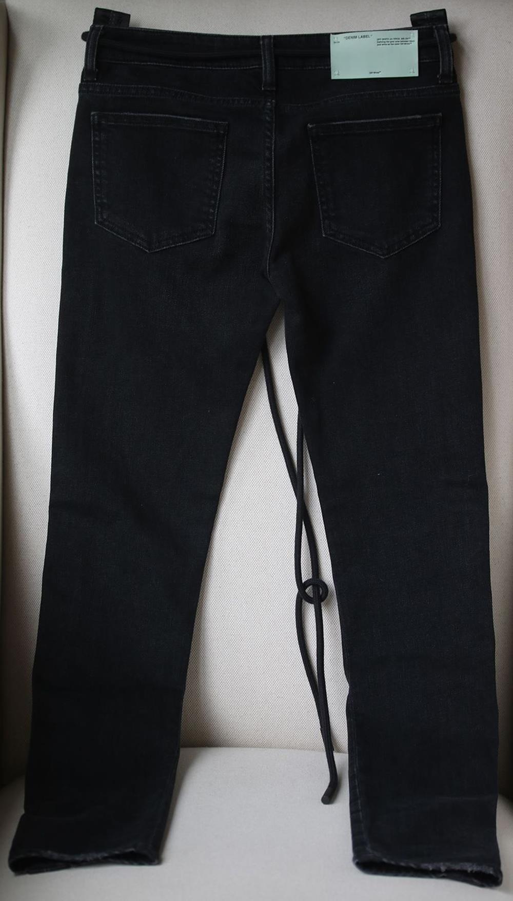 Off-White c/o Virgil Abloh Logo Skinny Jeans