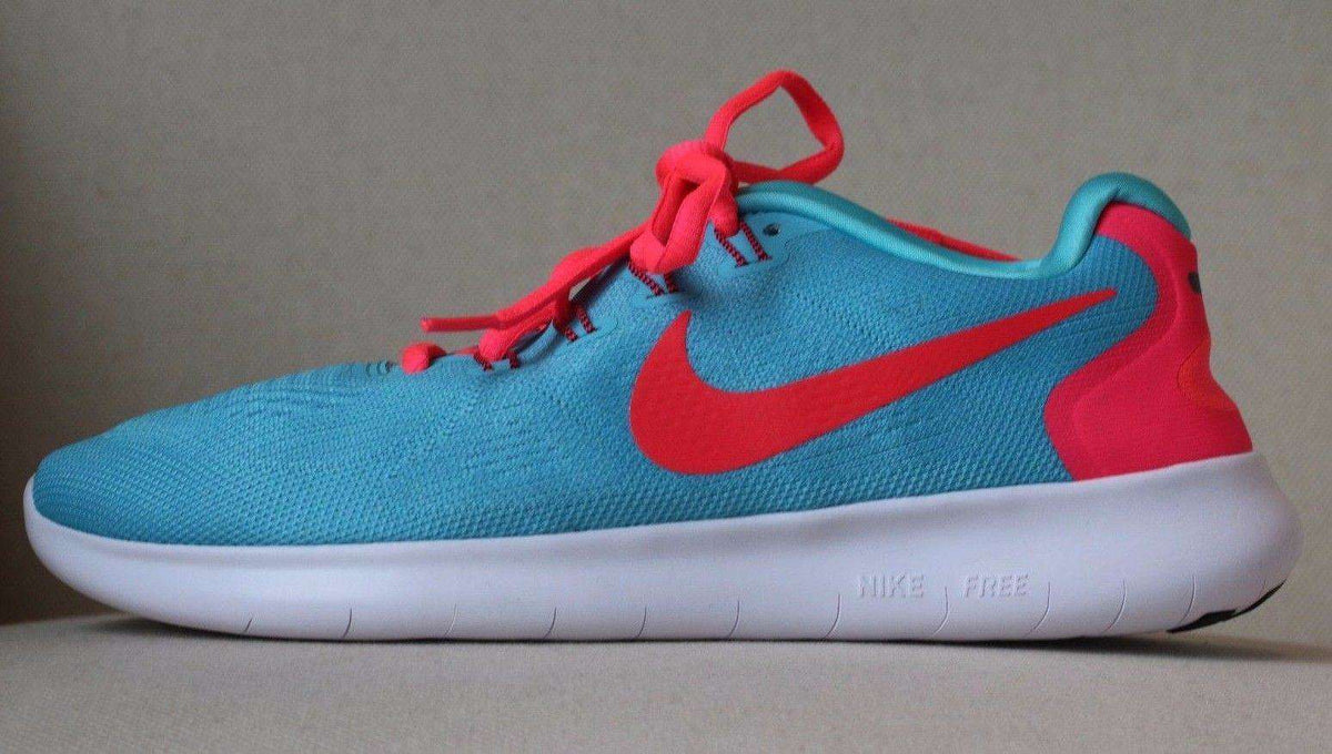 NIKE FREE RUN BLUE TRAINERS 38 UK 5 US 5.5