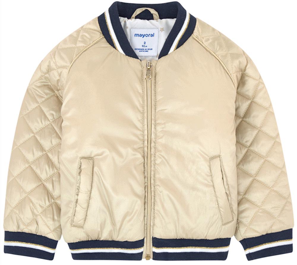 MAYORAL KIDS GIRLS QUILTED BOMBER JACKET 5 YEARS