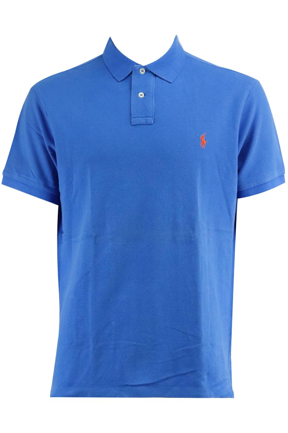 POLO RALPH LAUREN MEN'S SLIM FIT COTTON PIQUÉ POLO SHIRT LARGE