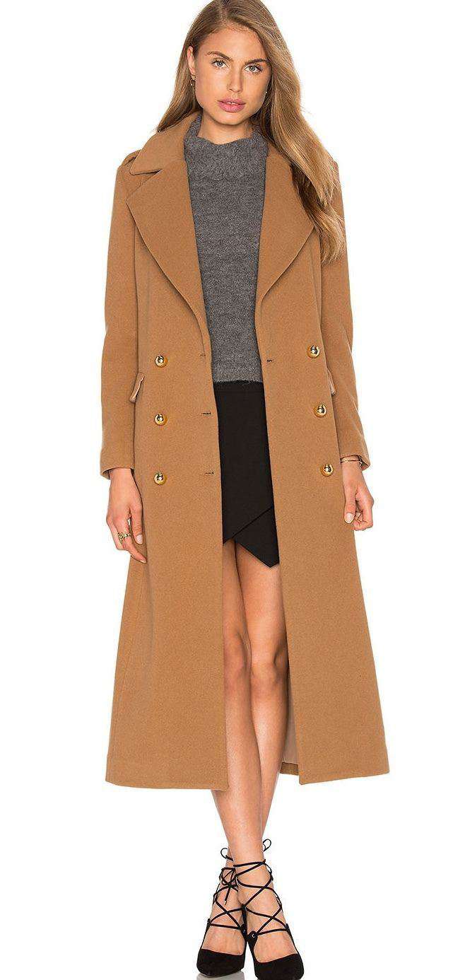 MASON BY MICHELLE MASON MILITARY COAT US 2 UK 8