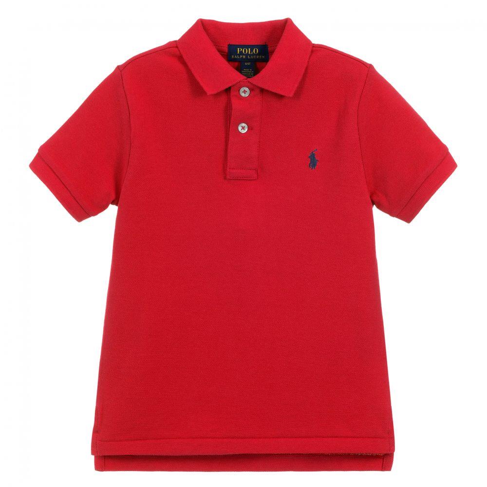 POLO RALPH LAUREN KIDS UNISEX COTTON POLO SHIRT 6 YEARS