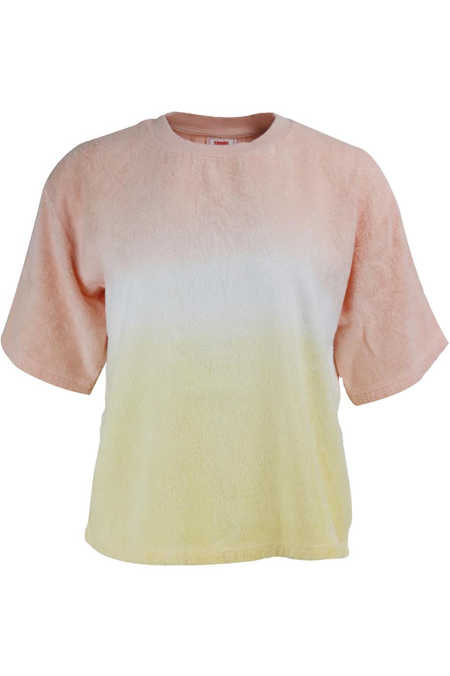TERRY OMBRÉ COTTON TERRY TOP SMALL