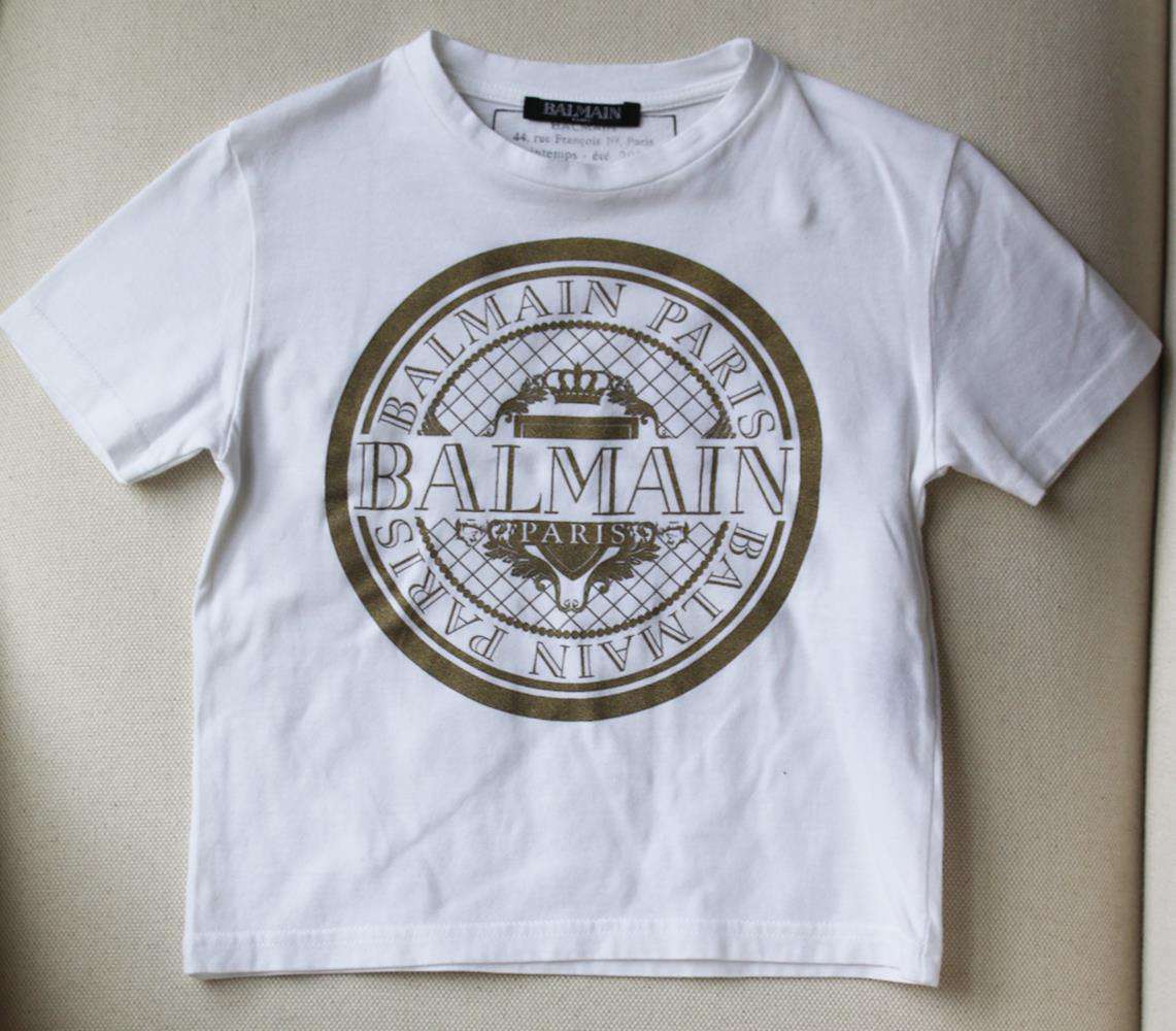 BALMAIN KIDS GIRLS COTTON JERSEY T-SHIRT 6 YEARS