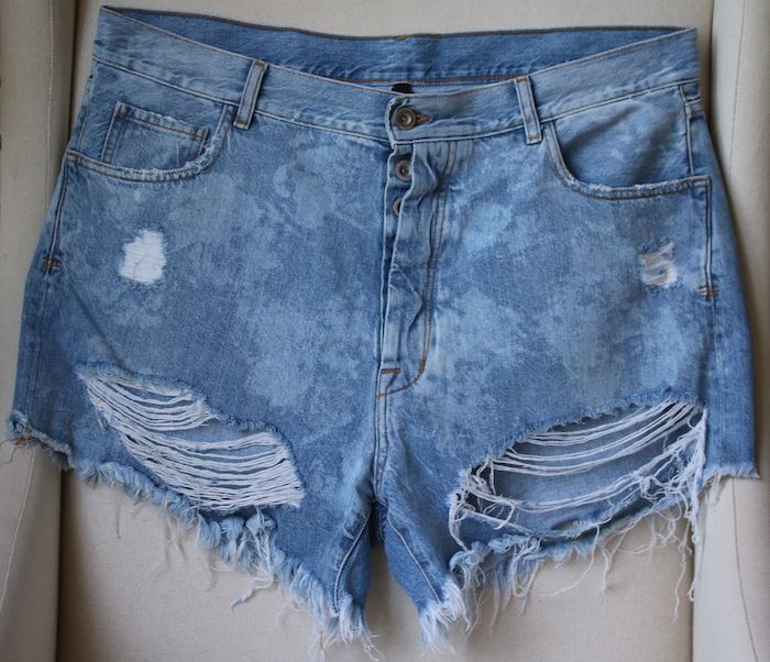 UNRAVEL PROJECT BEN TAVERNITI CLOUDY BAGGY BOY SHORTS  W29 UK 12
