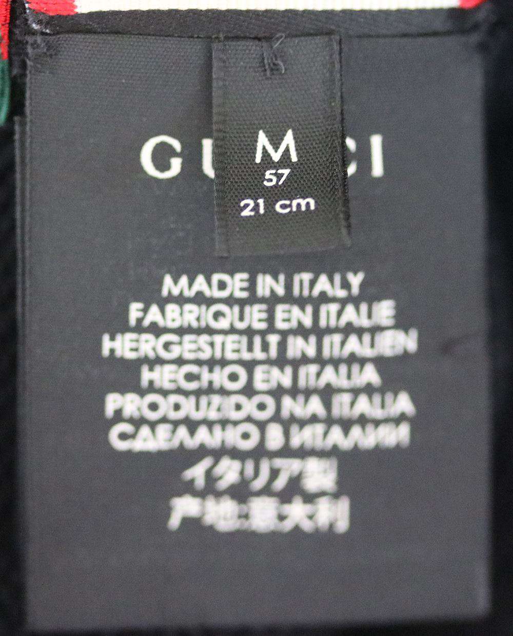 GUCCI SEQUINNED WOOL HAT