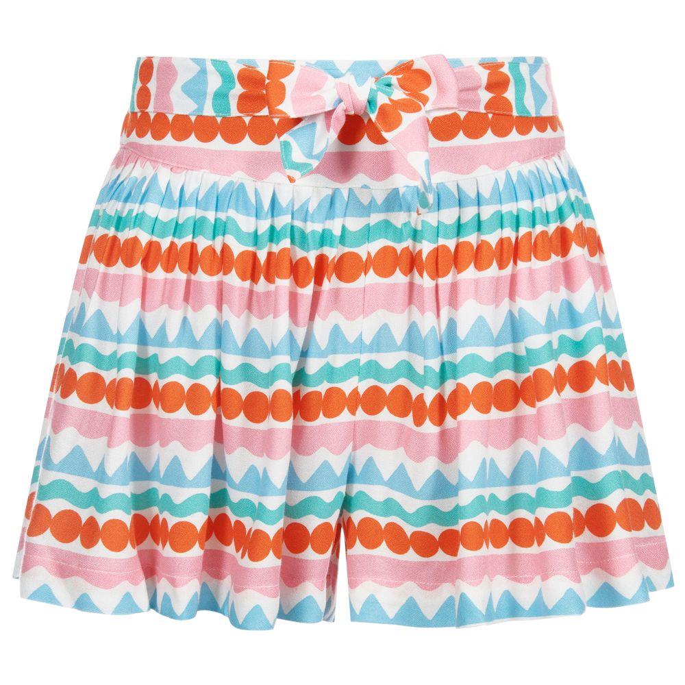 STELLA MCCARTNEY KIDS GIRLS STRIPED SHORTS 8 YEARS