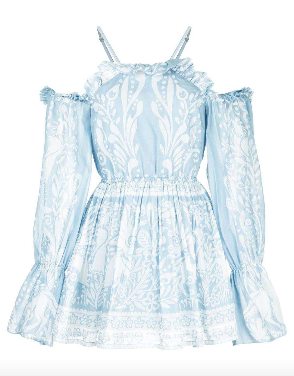 ALICE MCCALL OH DEER ME RUFFLE MINI DRESS UK 8